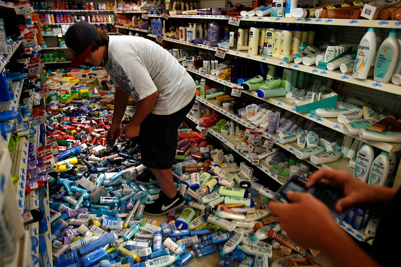 Tienda de cosméticos. Getty